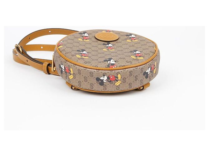 Gucci Zaino Tamburello Disney Marrone - vista 6