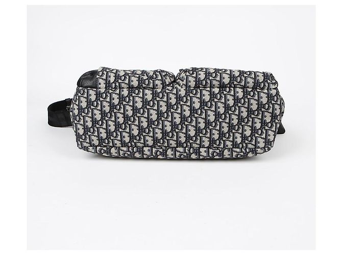 Dior Borsa hobo media morbida Rider Blu - vista 5