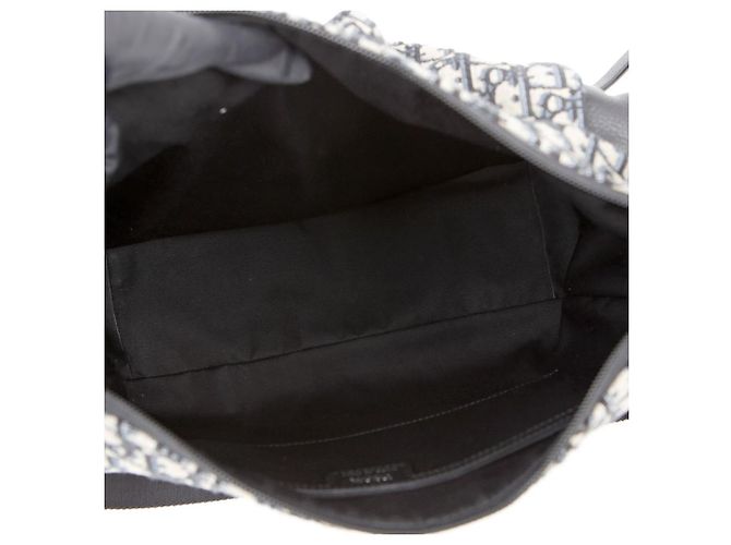 Dior Borsa hobo media morbida Rider Blu - vista 7
