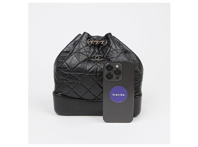 Chanel Zaino Piccolo Gabriel Nero - vista 13