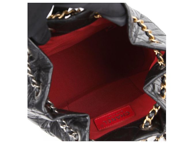 Chanel Zaino Piccolo Gabriel Nero - vista 14