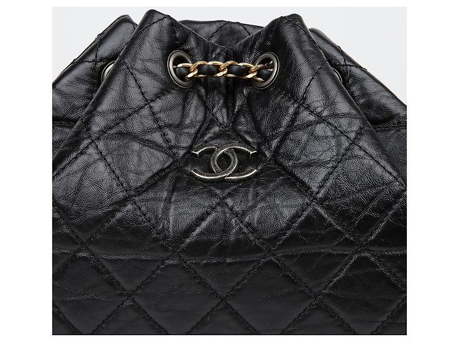 Chanel Zaino Piccolo Gabriel Nero - vista 3