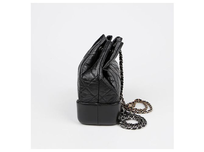 Chanel Zaino Piccolo Gabriel Nero - vista 7