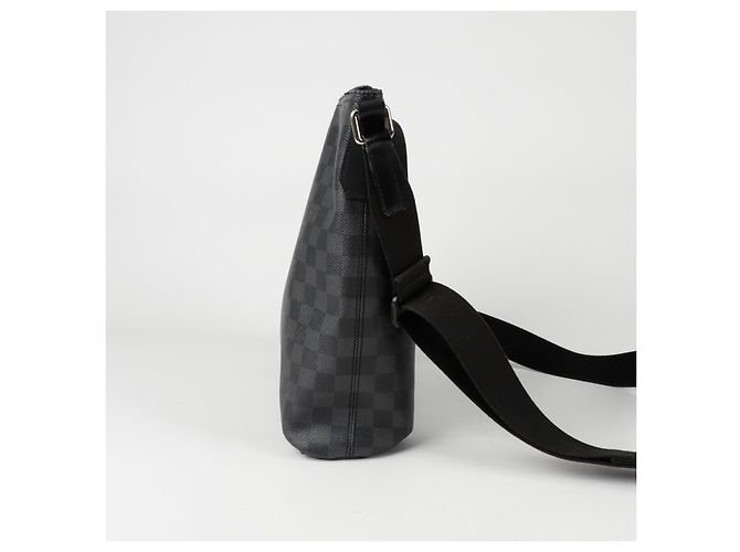 Louis Vuitton Borsa a Spalla Crossbody Mix MM Damier Graphite Nero - vista 10