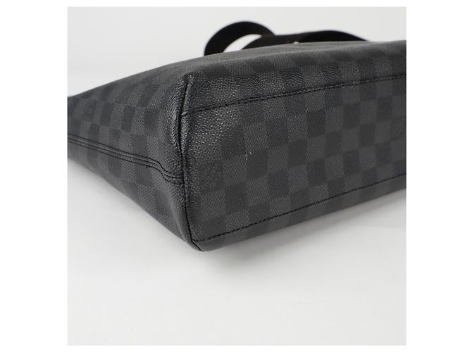Louis Vuitton Borsa a Spalla Crossbody Mix MM Damier Graphite Nero - vista 11