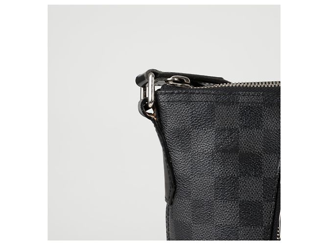 Louis Vuitton Borsa a Spalla Crossbody Mix MM Damier Graphite Nero - vista 8