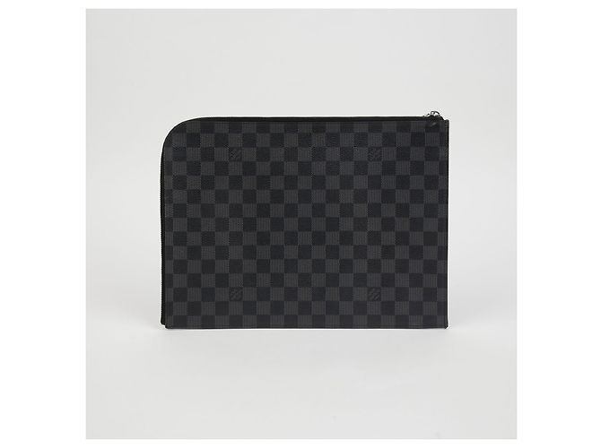 Louis Vuitton Clutch Pochette Jour GM Nero - vista 2