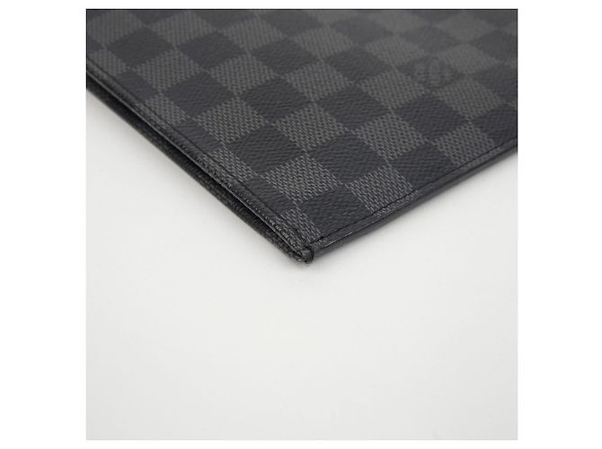 Louis Vuitton Clutch Pochette Jour GM Nero - vista 5