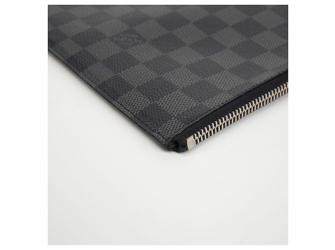 Louis Vuitton Clutch Pochette Jour GM Nero - vista 6