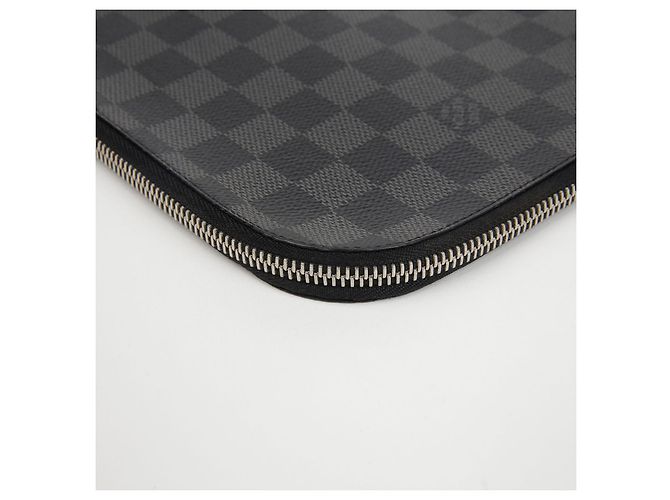 Louis Vuitton Clutch Pochette Jour GM Nero - vista 7