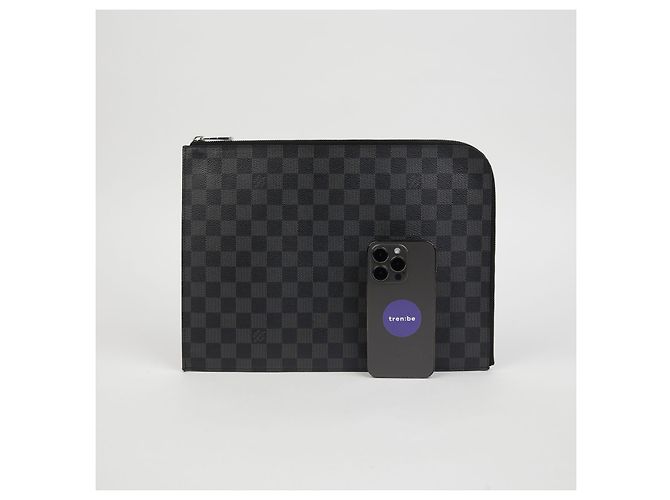 Louis Vuitton Clutch Pochette Jour GM Nero - vista 9