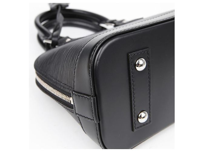 Louis Vuitton Borsa Tote Alma BB Nero - vista 8