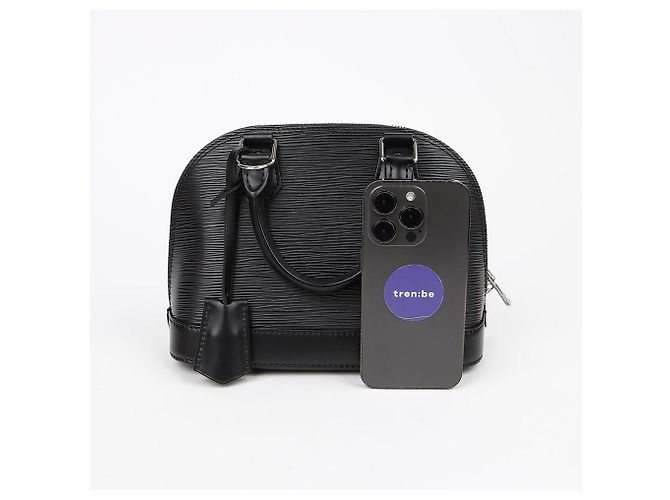 Louis Vuitton Borsa Tote Alma BB Nero - vista 9