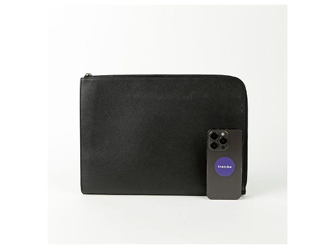 Louis Vuitton Clutch Pochette Jour GM Nero - vista 10