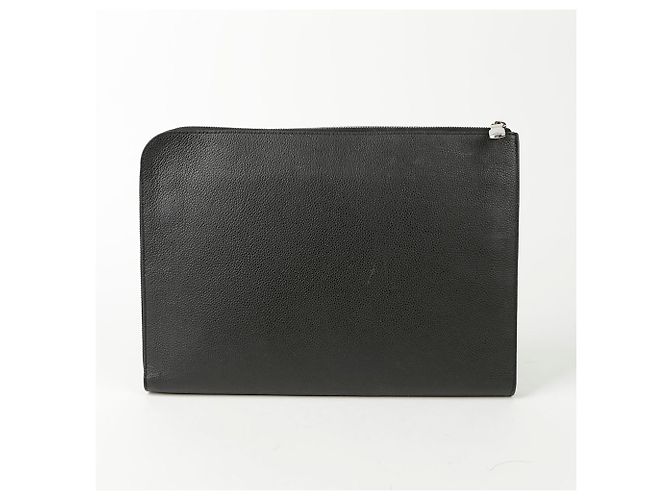 Louis Vuitton Clutch Pochette Jour GM Nero - vista 3