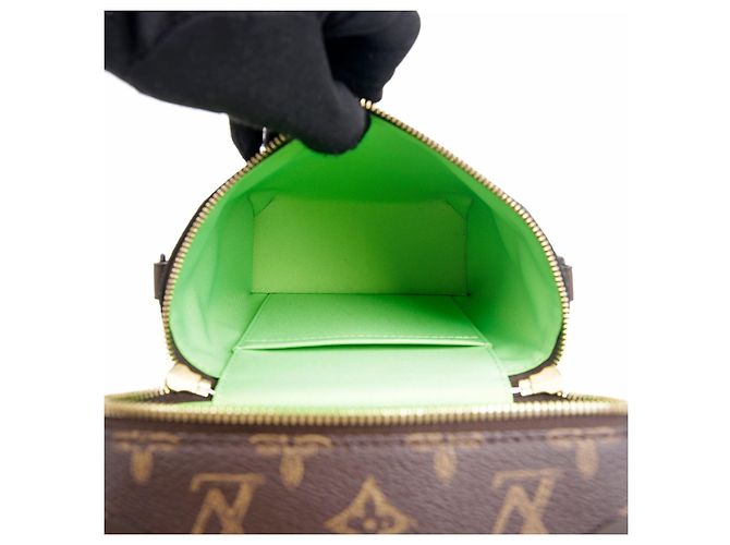 Louis Vuitton Borsa a tracolla Vertical Box Trunk Marrone - vista 7