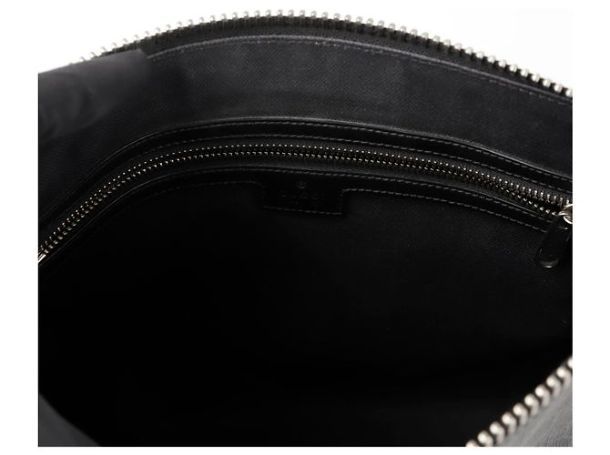 Gucci Clutch con tracolla Web Nero - vista 11