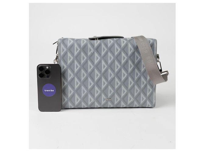 Dior Bolsa transversal com alça de ombro e anel Marrom - vista 9