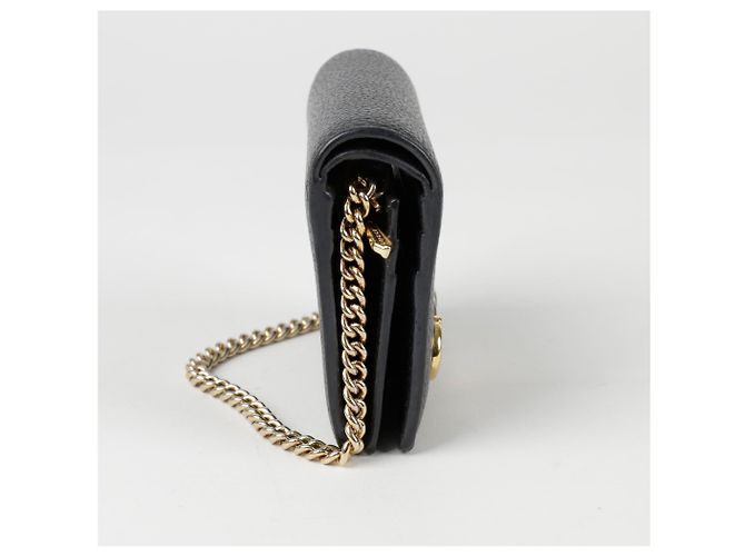 Gucci Billetera con cadena Negro - vista 5
