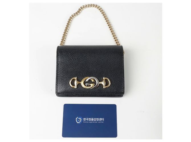 Gucci Billetera con cadena Negro - vista 9