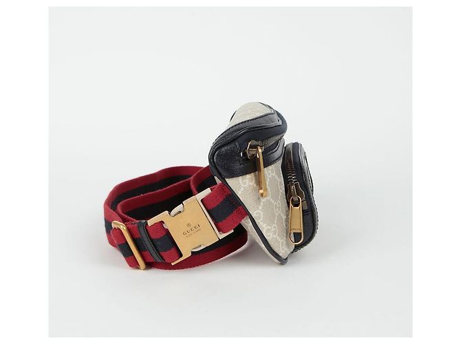 Gucci Interlocking Belt Bag Blue - view 5