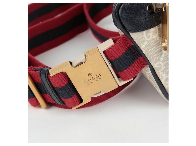 Gucci Interlocking Belt Bag Blue - view 6