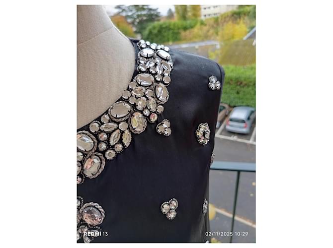 Givenchy Kleid schwarz mit Strass - Ansicht 4