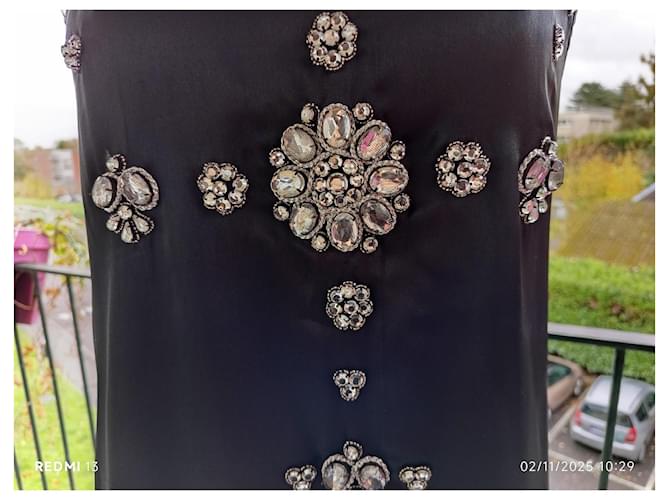 Givenchy Kleid schwarz mit Strass - Ansicht 5