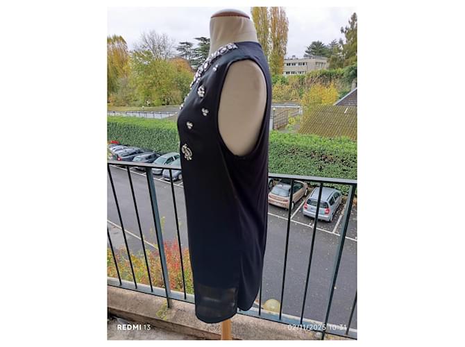 Givenchy Kleid schwarz mit Strass - Ansicht 9