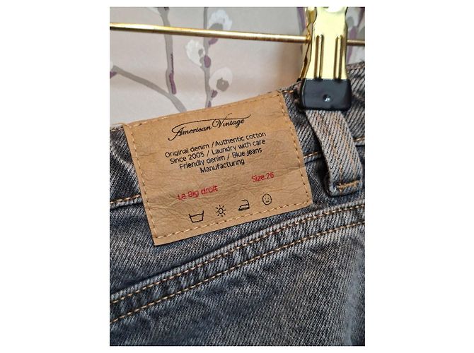 American Vintage Graue Jeans - Ansicht 3