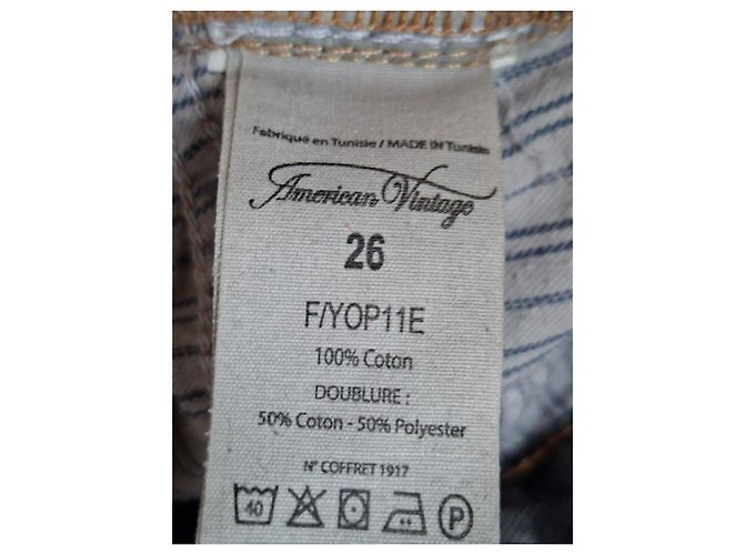 American Vintage Graue Jeans - Ansicht 4