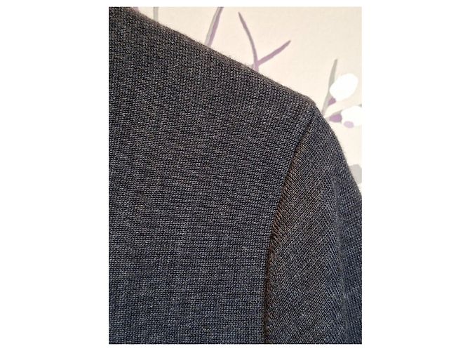 COS graues und grünes Strickkleid - Ansicht 3