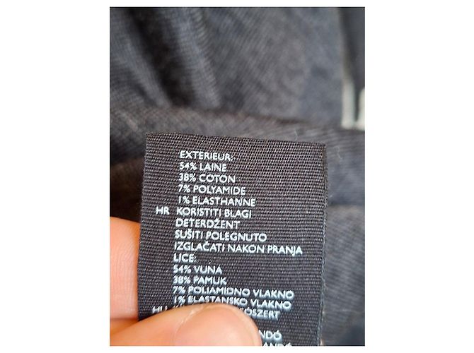 COS graues und grünes Strickkleid - Ansicht 5