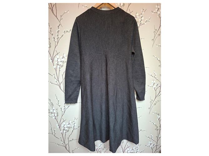 COS graues und grünes Strickkleid - Ansicht 6