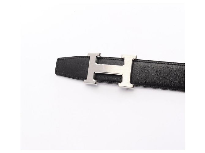 Cintura Constance H Hermès Marrone Nero - vista 2