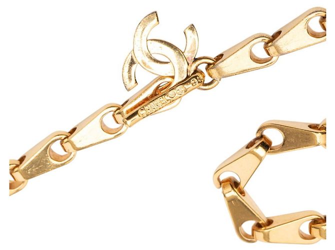 Collar Coco Mark de Chanel Dorado - vista 3