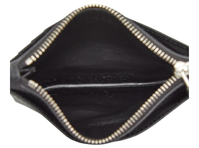 Prada Saffiano Leather Business Card Case Black - view 6