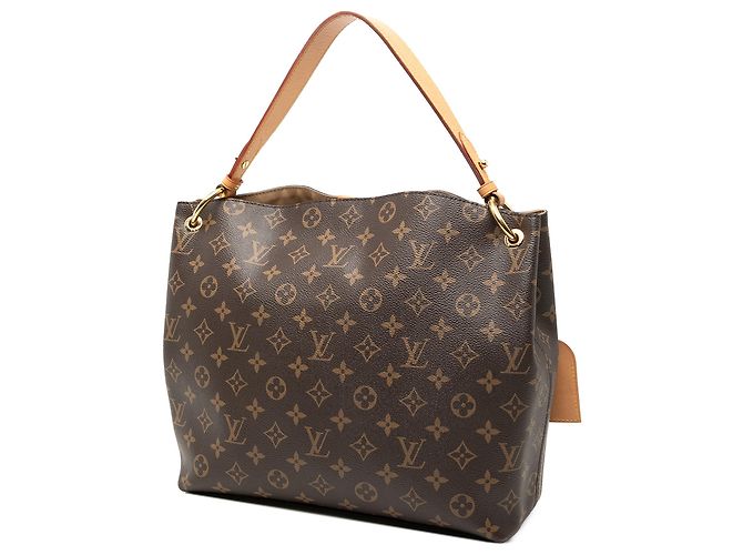 Louis Vuitton Borsa Graceful PM Monogramma Marrone - vista 2