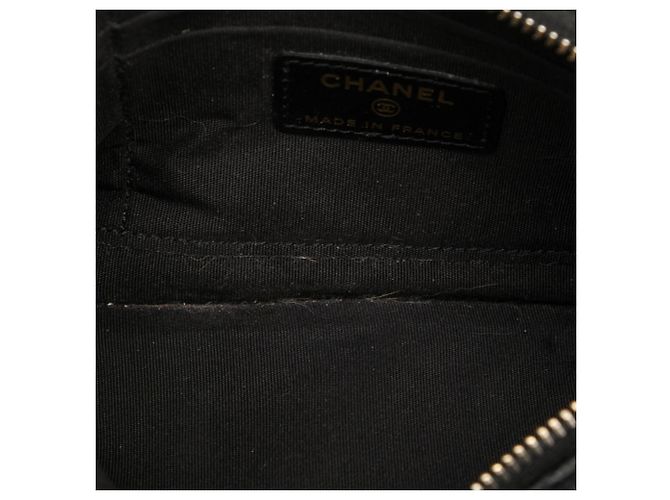 Cartera larga Chanel Matelassé Boy con monedero Negro - vista 4