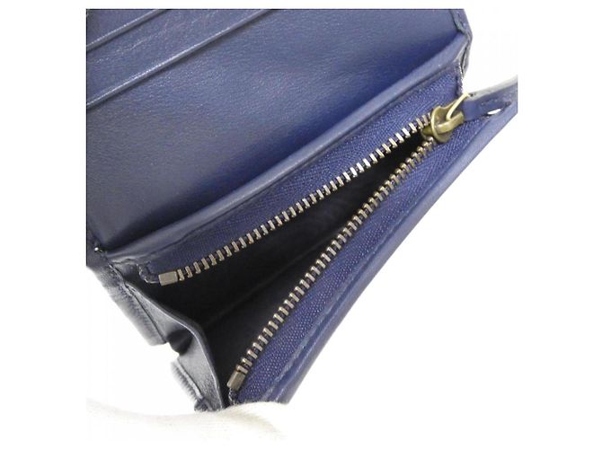 Billetera bi-fold Gucci 536353 Azul marino - vista 6
