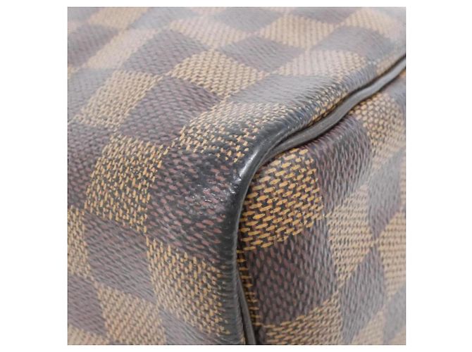 Borsa Boston Speedy Damier Louis Vuitton Damier ebene - vista 2