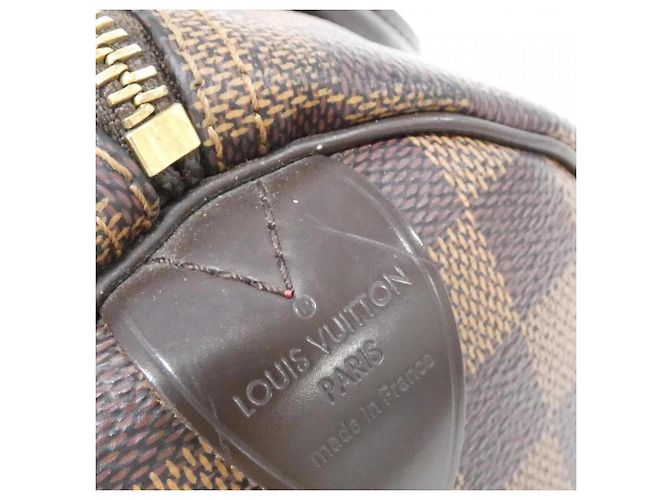 Borsa Boston Speedy Damier Louis Vuitton Damier ebene - vista 5