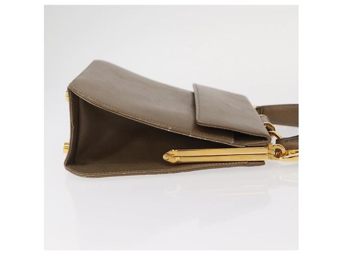 Borsa Gancini in pelle Salvatore Ferragamo Beige - vista 3