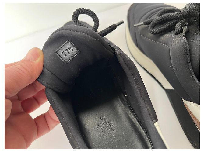 Hermès Miles Sneaker Schwarz Nylon - Ansicht 10