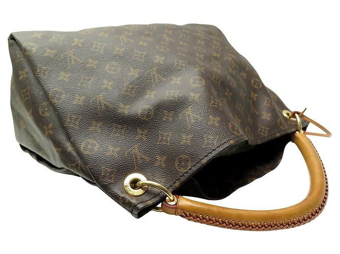 BORSA A MANO LOUIS VUITTON ARTSY MM M40249 CANVAS MONOGRAM LV Marrone - vista 4