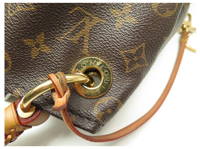 BORSA A MANO LOUIS VUITTON ARTSY MM M40249 CANVAS MONOGRAM LV Marrone - vista 5