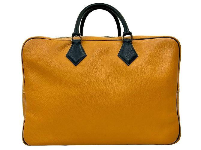 Borsa Boston Ardennes Plume45 di Hermès Marrone - vista 2