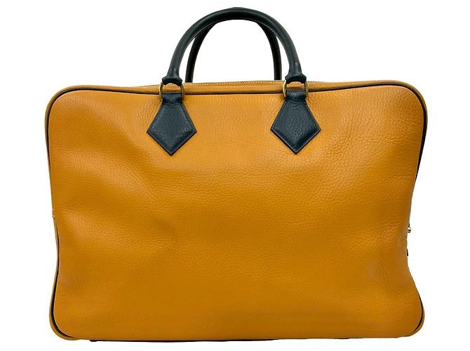 Borsa Boston Ardennes Plume45 di Hermès Marrone - vista 4
