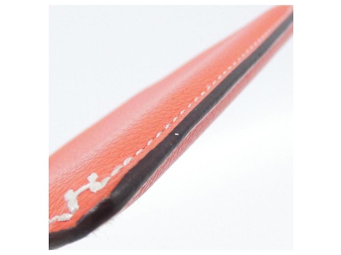 Hermès H Sellier Evercolor Card Case Orange - view 2