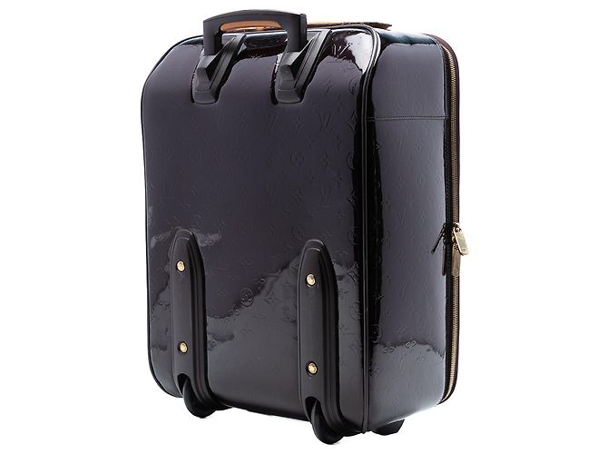 Louis Vuitton Monogram Vernis Pegase 45 Porpora - vista 2